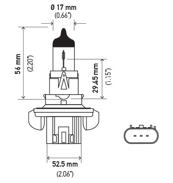 Hella H13 Bulb for Headlights