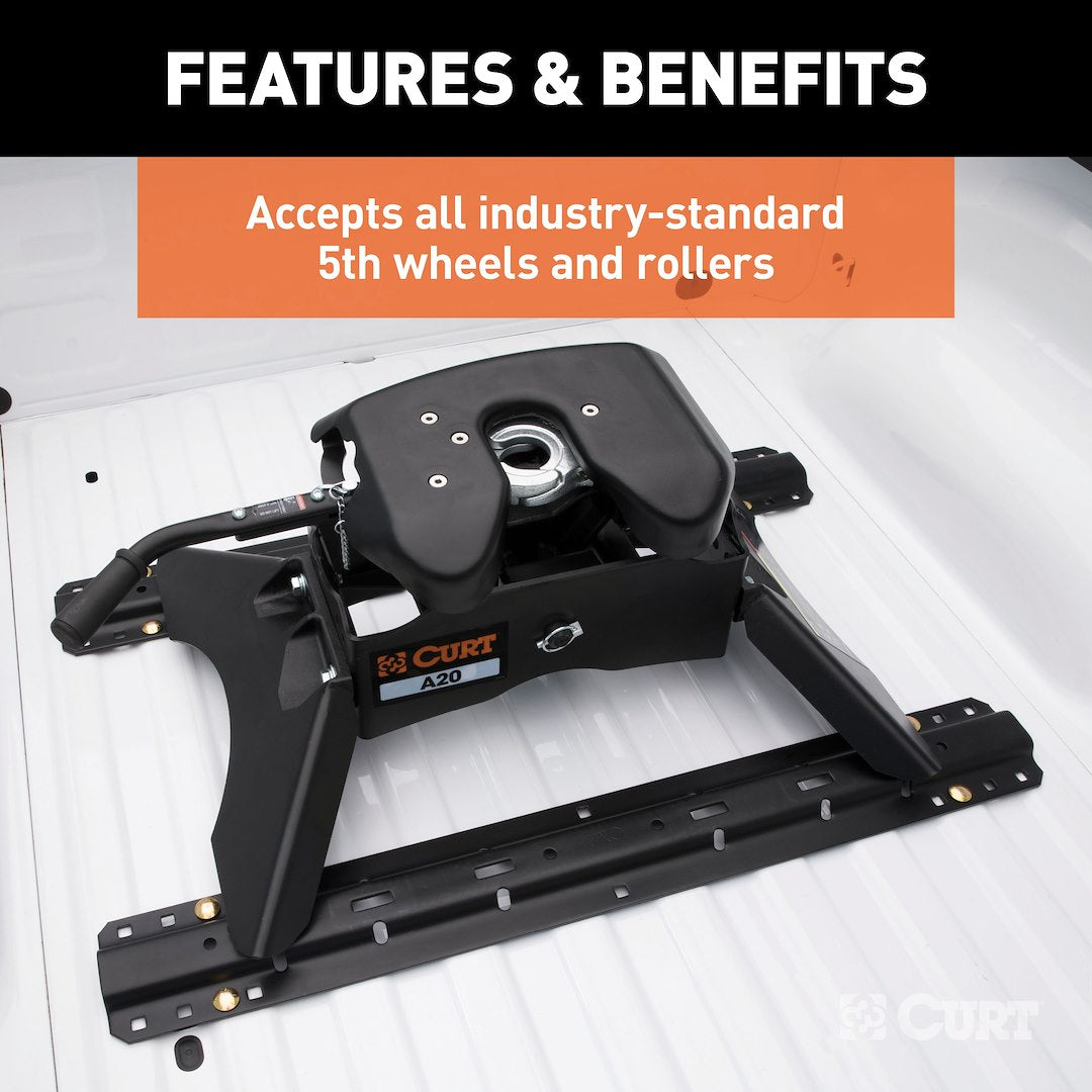 Curt 16100 Fifth Wheel Trailer Hitch Mount Kit - image 3