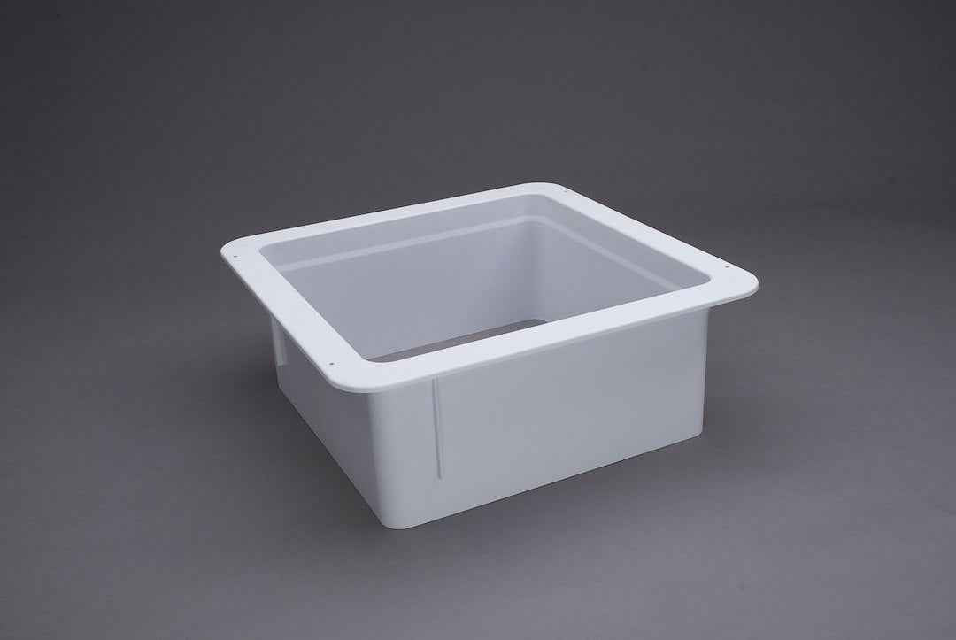 Heng's Industries White 14 x 14-Inch Vent Trim, 6-Inch Leg – 90146