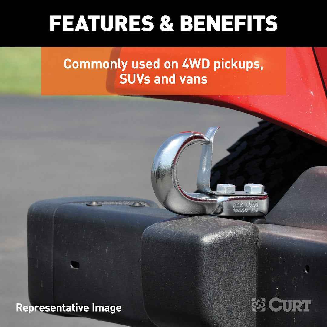 CURT Tow Hook - Bolt-On – 22411