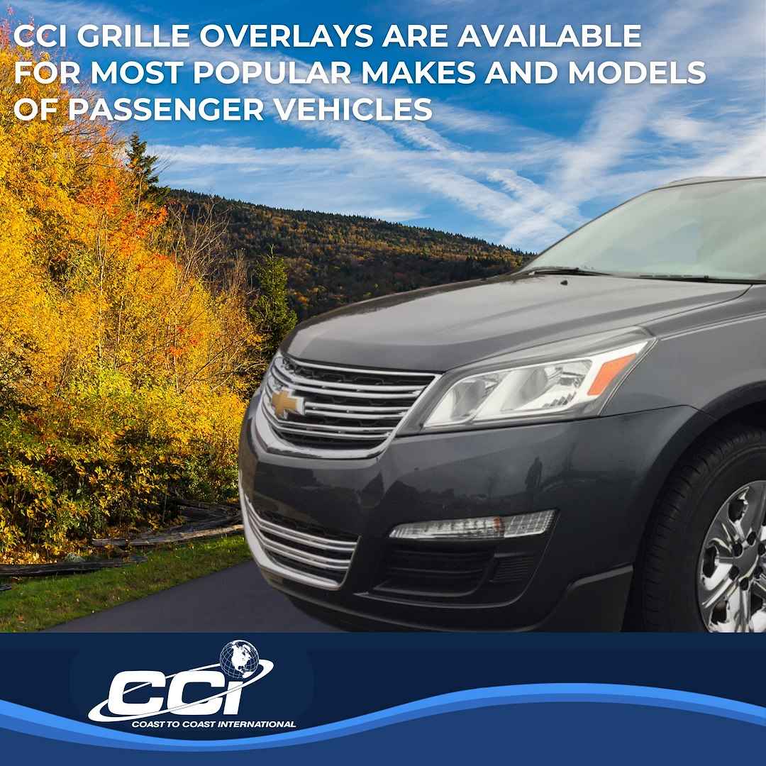 Coast To Coast GI117 Traverse Chrome Horizontal Grille Trim