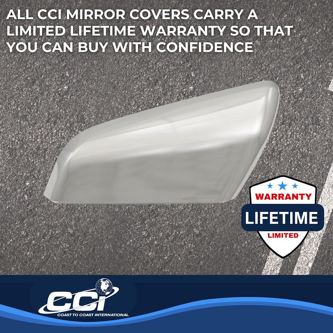 Coast To Coast MC67527R Equinox Silver Replacement Mirror Top Set - image 4
