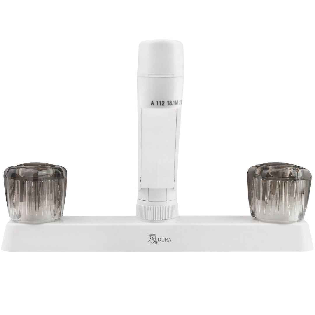 Dura Faucet Kitchen Faucet - White – DF-PK600S-WT