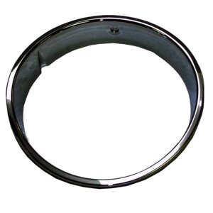 Crown Automotive 55055047 Chrome Metal Left Headlamp Bezel - image 3
