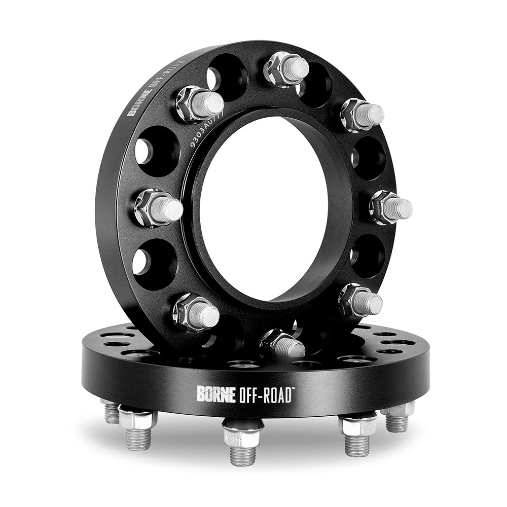 Borne Off-Road Bnws-006-381bk Front/Rear Wheel Spacer Pair