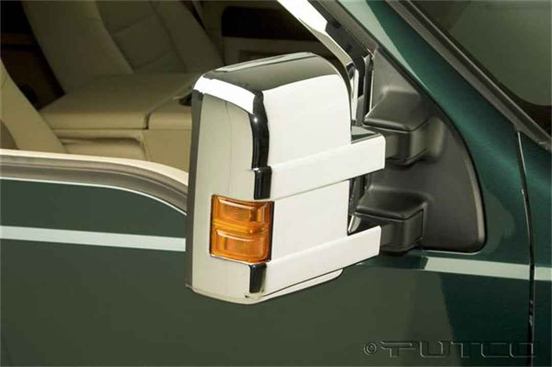 Putco Exterior Mirror Cover - Silver – 400123