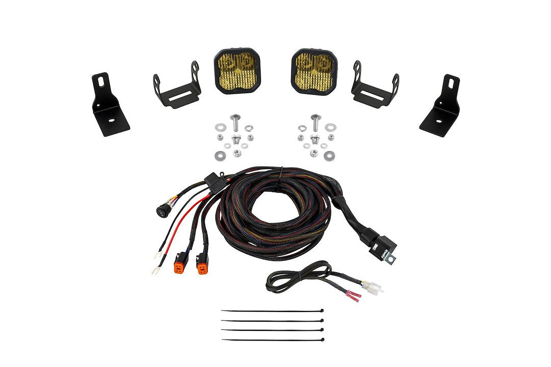 Diode Dynamics DD7765 Backlit Amber Ditch-Light Kit