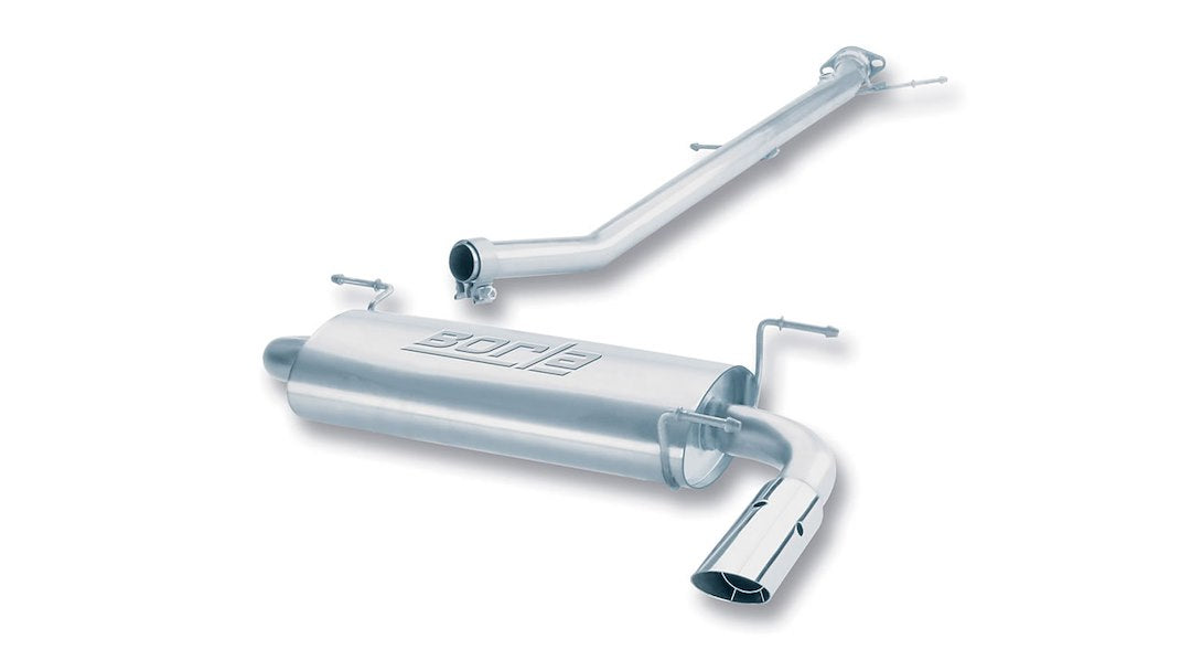 Borla 14411 Miata Stainless Single-Rear Cat-Back - image 1