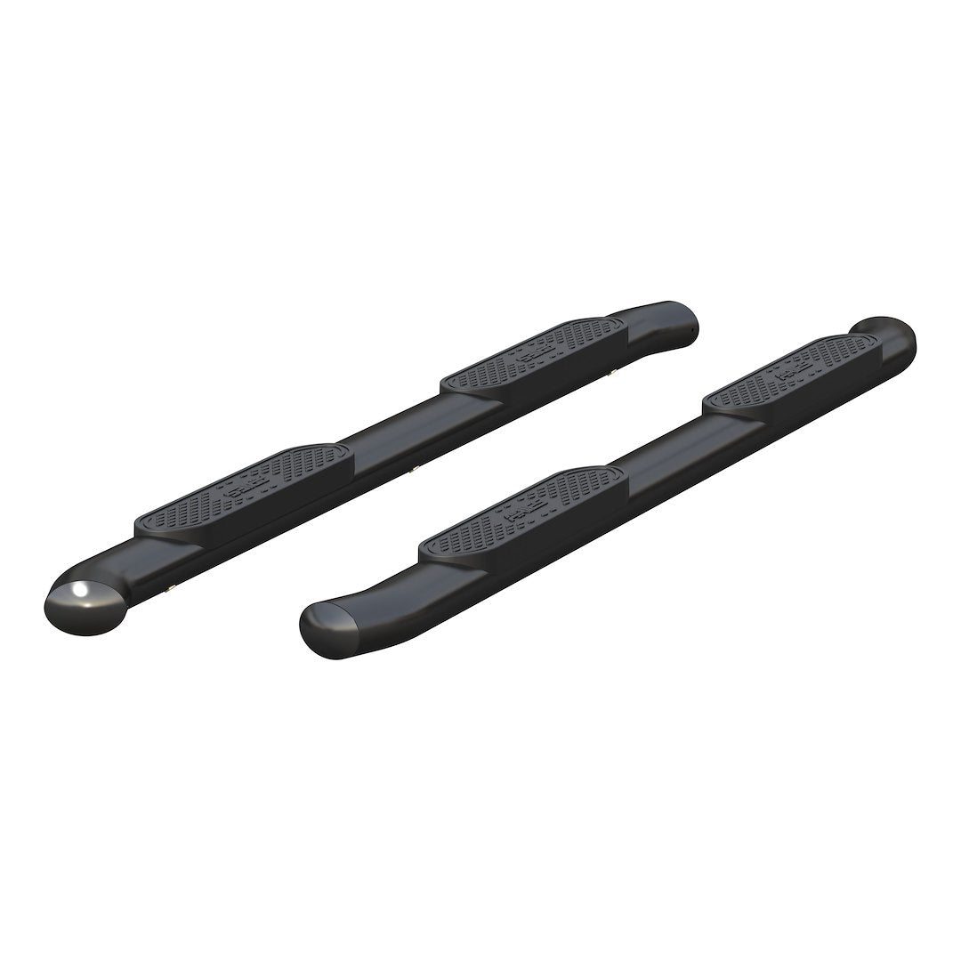 Aries S222023 Black Oval Steel Side Steps, 4-Inch - image 2