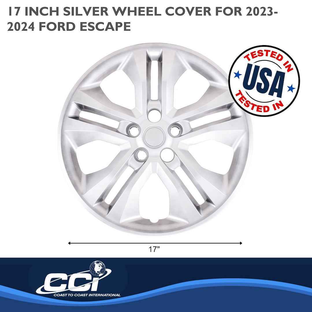 Coast To Coast 55017S Escape 17-Inch Silver Snap-On Set
