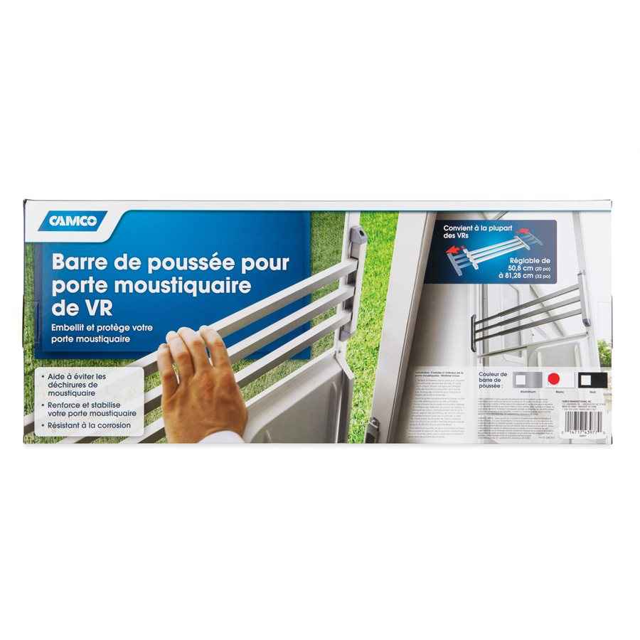 Camco 43977 Adjustable 20–32-Inch Screen Door Push Bar