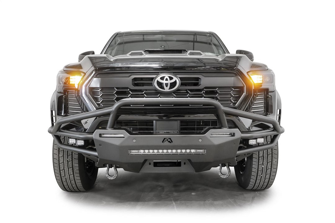 Fab Fours TB24-02-1 Matte Bumper in Steel