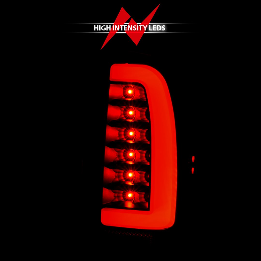 ANZO USA 311354 Tacoma Smoke-Lens LED Tail-Light Pair, Black - image 5