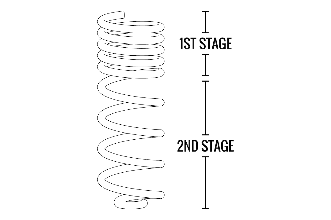 Fabtech FTS24166 Long-Travel Rear Spring Set