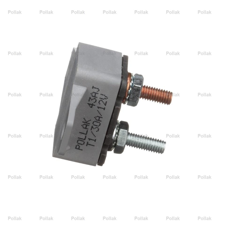 Pollak Type I 12 Volt 30 Amp Circuit Breaker (54230PL)
