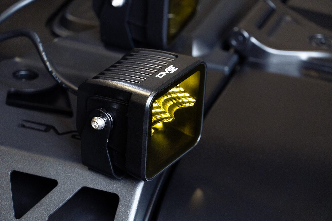DV8 Offroad BE3EW40W-A Elite Amber Driving/Fog Pod