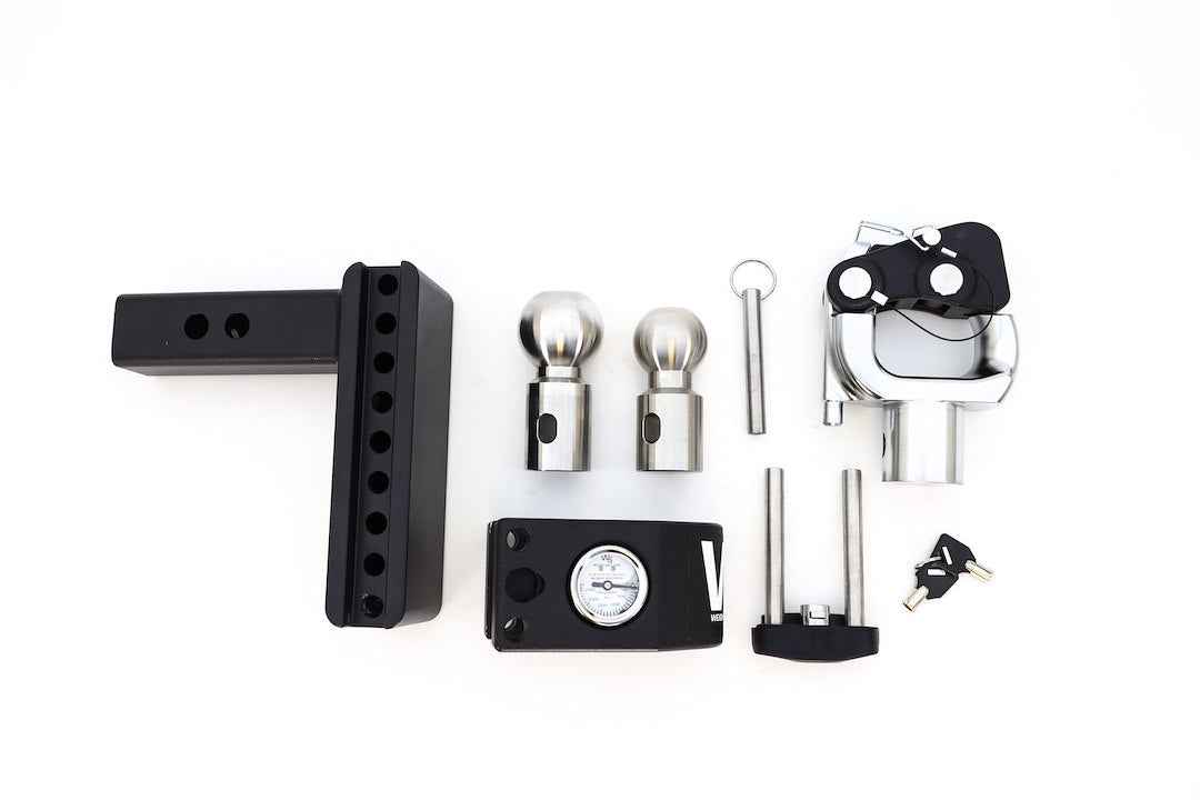 Weigh Safe Pintle Hitch - 3 in Receiver – WS83PATBKA