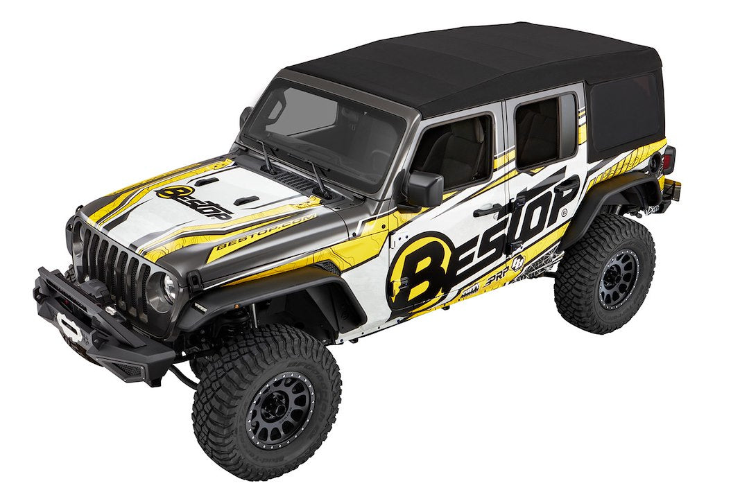 Bestop 50727-17 JL Supertop Ultra Fabric/Door Component - image 3