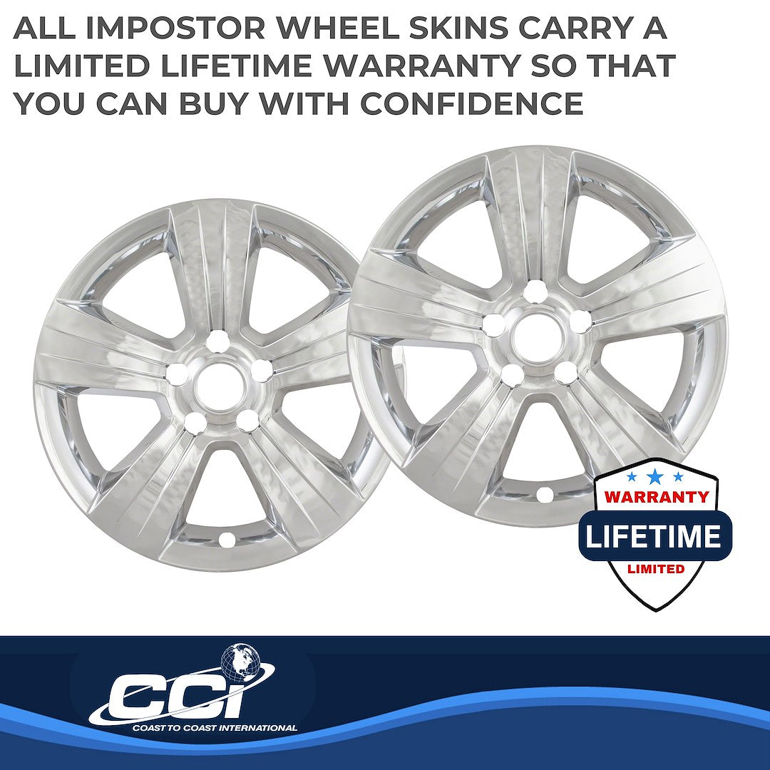 Coast To Coast IMP373X Patriot 17-Inch Chrome Skin Set - image 3