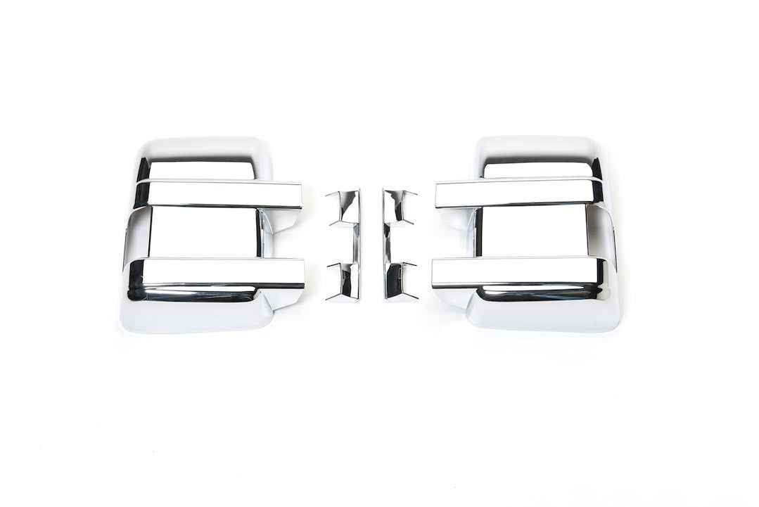 Putco Exterior Mirror Cover - Silver – 400123