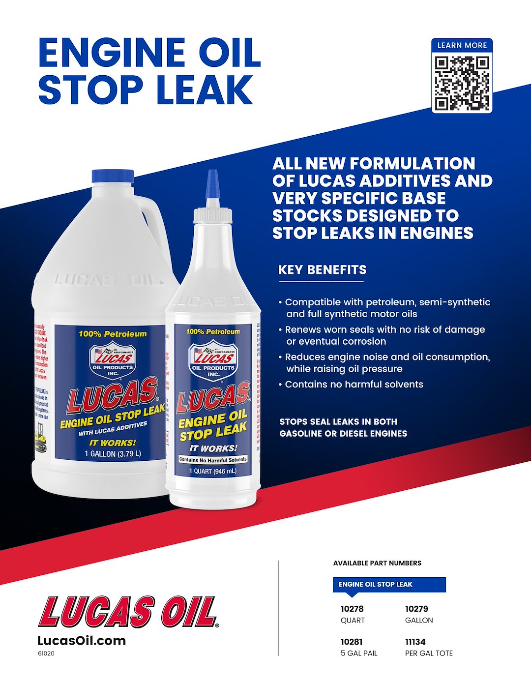 Lucas Oil 10279 Engine-Oil Leak Treatment