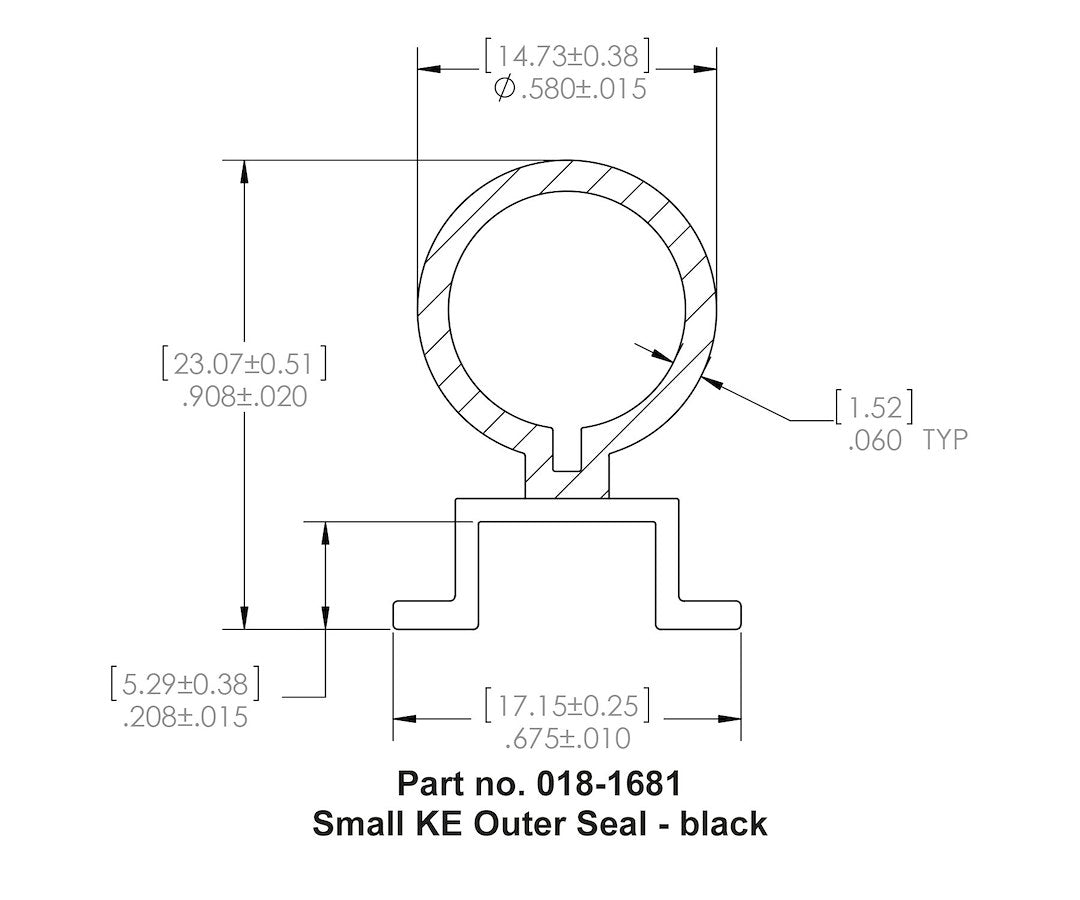 Ap Products 018-1681-35 Slide Out Seal - image 2