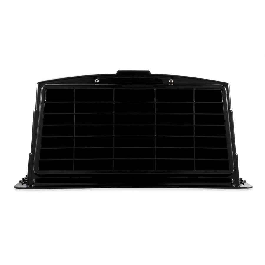 Camco Roof Vent Cover - 14 x 14 in Vents, Black – 40443