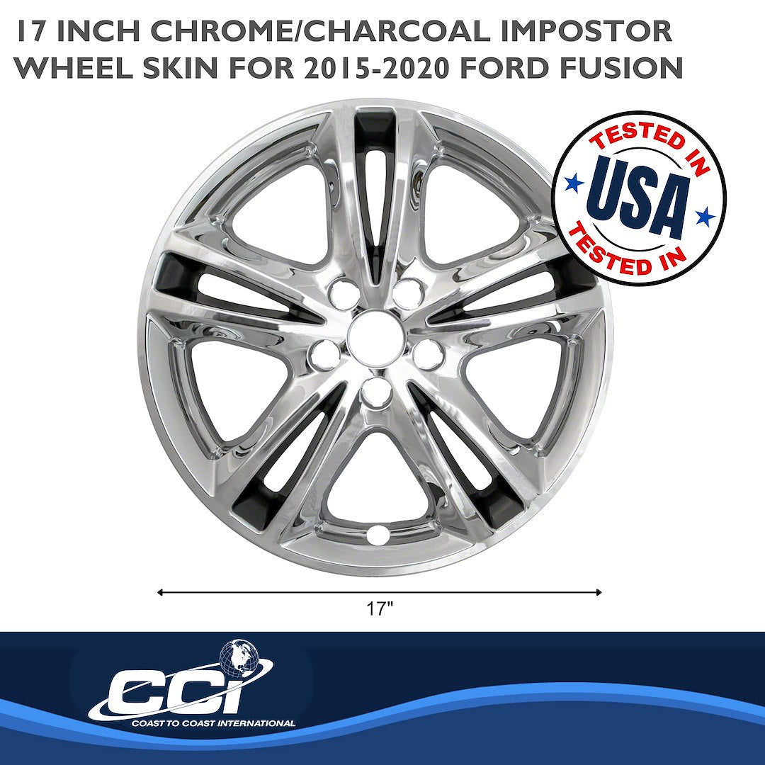Coast To Coast IMP447CC Fusion 17-Inch Two-Tone Skin Set - image 3