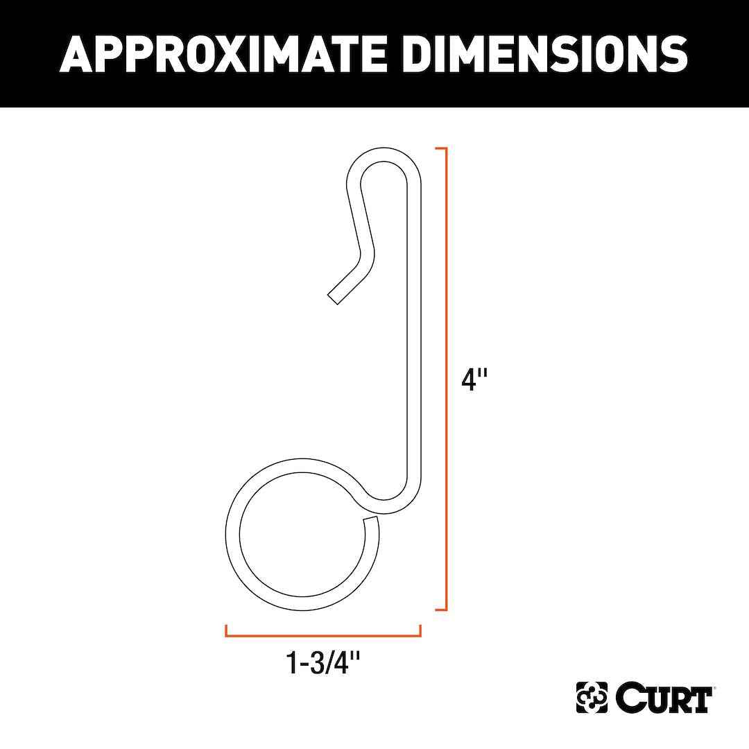 CURT 45960 Rebellion XD Accessory Pin Retaining Clip