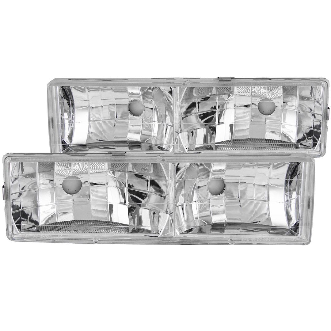 ANZO USA 111136 Chevy 3500 Headlight Pair, Bulbs Excluded - image 1