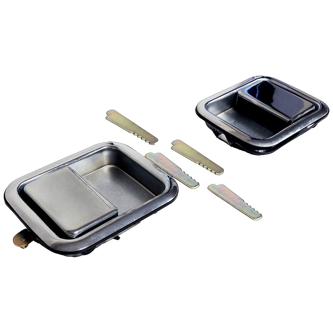 Crown Automotive 5758172K Two Chrome Steel Exterior Door Handles - image 2