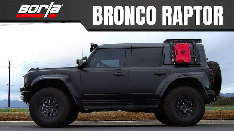 Borla 140934 Bronco Raptor ATAK Dual-Rear Cat-Back - image 2