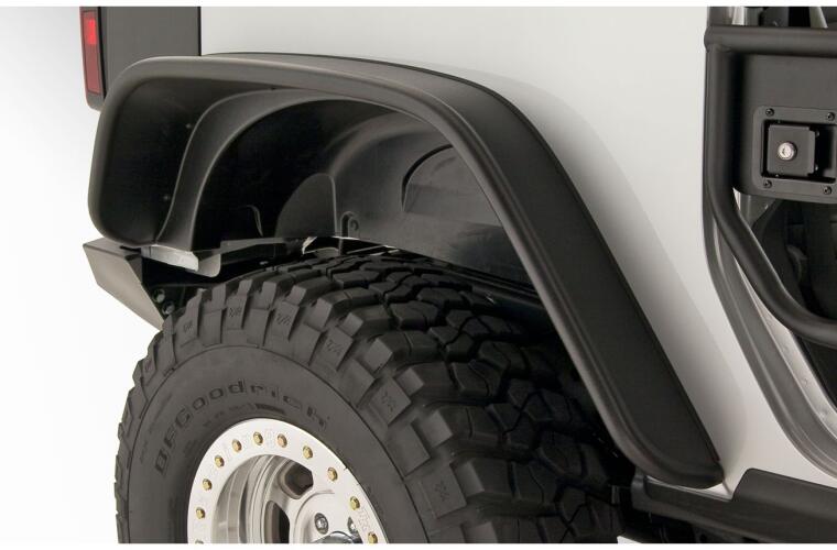 Bushwacker 10919-07 Two-Door Flat Style Flare Set
