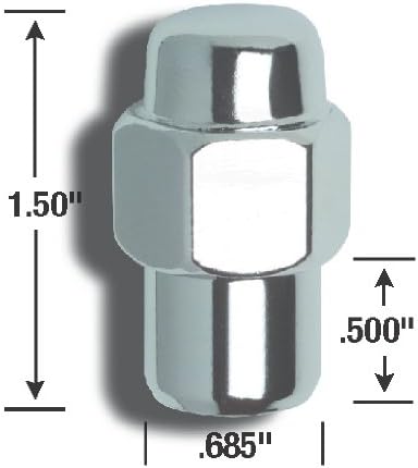 Gorilla 73177SMB Short Mag Wheel-Nut Package