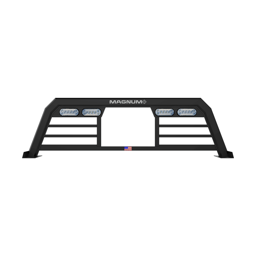 Magnum 220LPBRF1NB Low Pro Aluminum Headache Rack