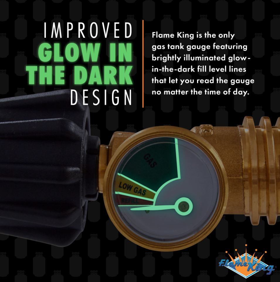 Flame King Ysn212b Propane Tank Gas Level Indicator - image 5