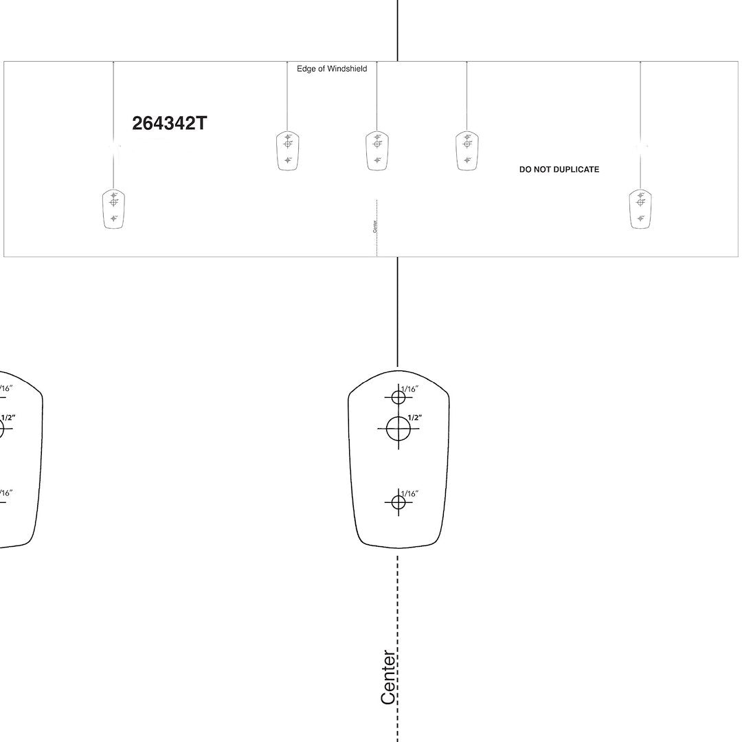 Recon 264342t Template for Cab Lighting