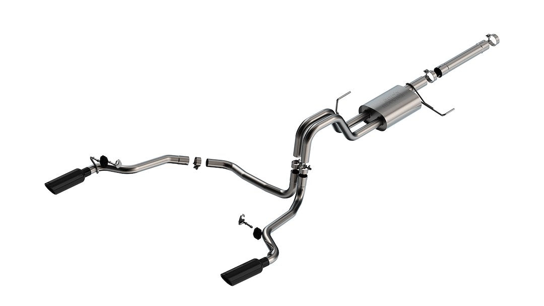 Borla 140903BC F-150 PowerBoost S-Type Dual-Rear Kit - image 1