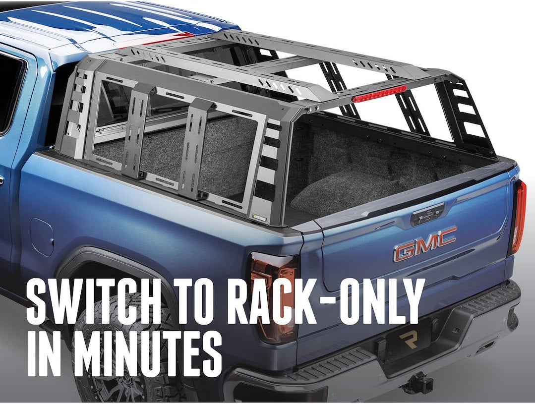 A.R.E. PA26177-G6M Ascend Titanium Rush Metallic Truck Cap