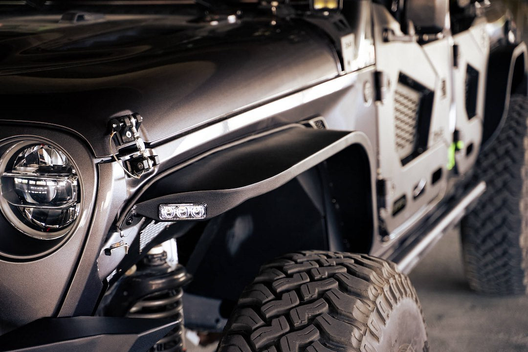 DV8 Offroad FDJL-07 Slim Flat Fender Flares