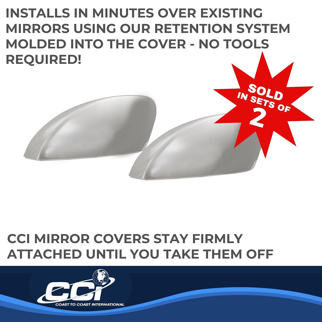 Coast To Coast MC67523R EcoSport Clip-On Upper Mirror Trim Set - image 3
