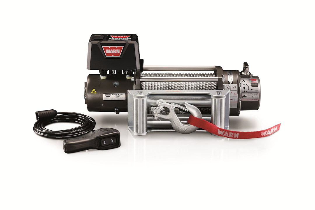Warn 12V Winch - 8000 lb, Steel Line – 26502