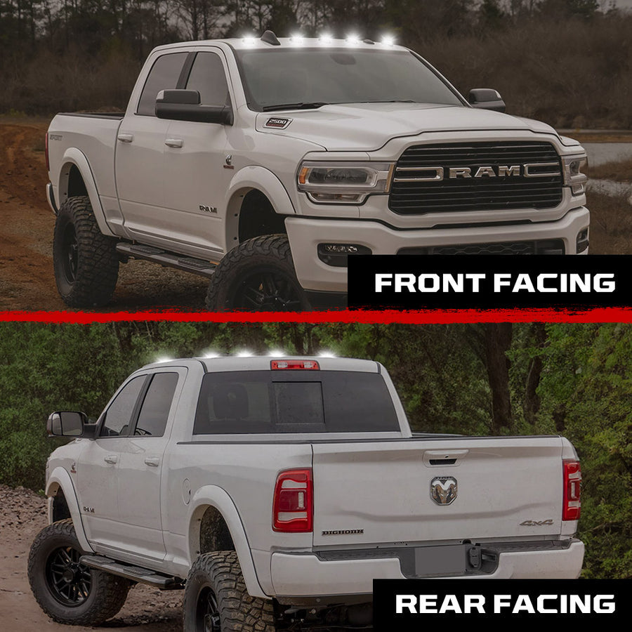 Recon 264345CLHPWH High-Power Roof-Marker Lights