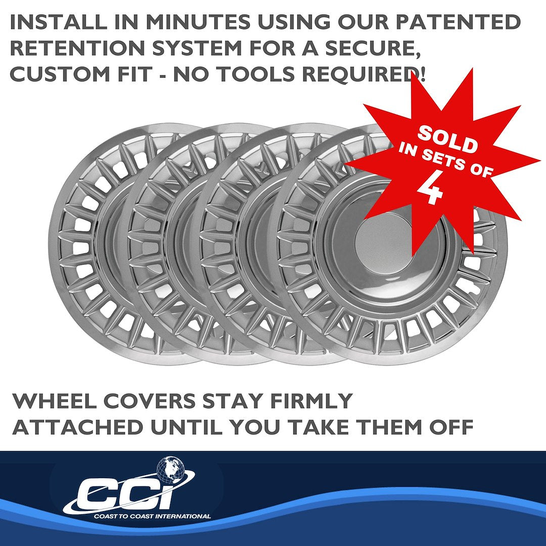 Coast To Coast 17816C Slot-and-Spoke Covers for Crown Victoria - image 4