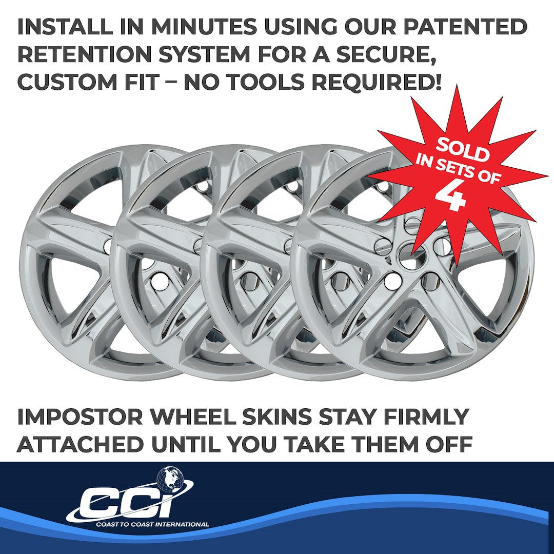 Coast To Coast IMP464X Malibu 16-Inch Impostor Chrome Cover - image 5