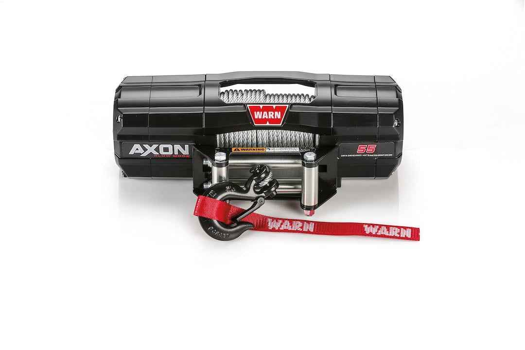 Warn 12V Winch - 5500 lb, Steel Line – 110255