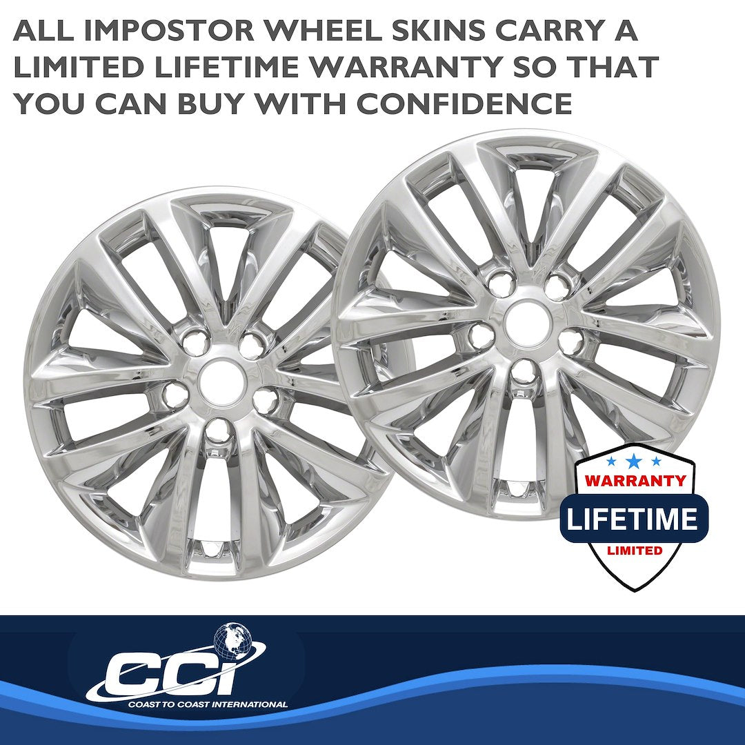 Coast To Coast IMP399X Sorento 17-Inch Chrome Skin Set - image 3