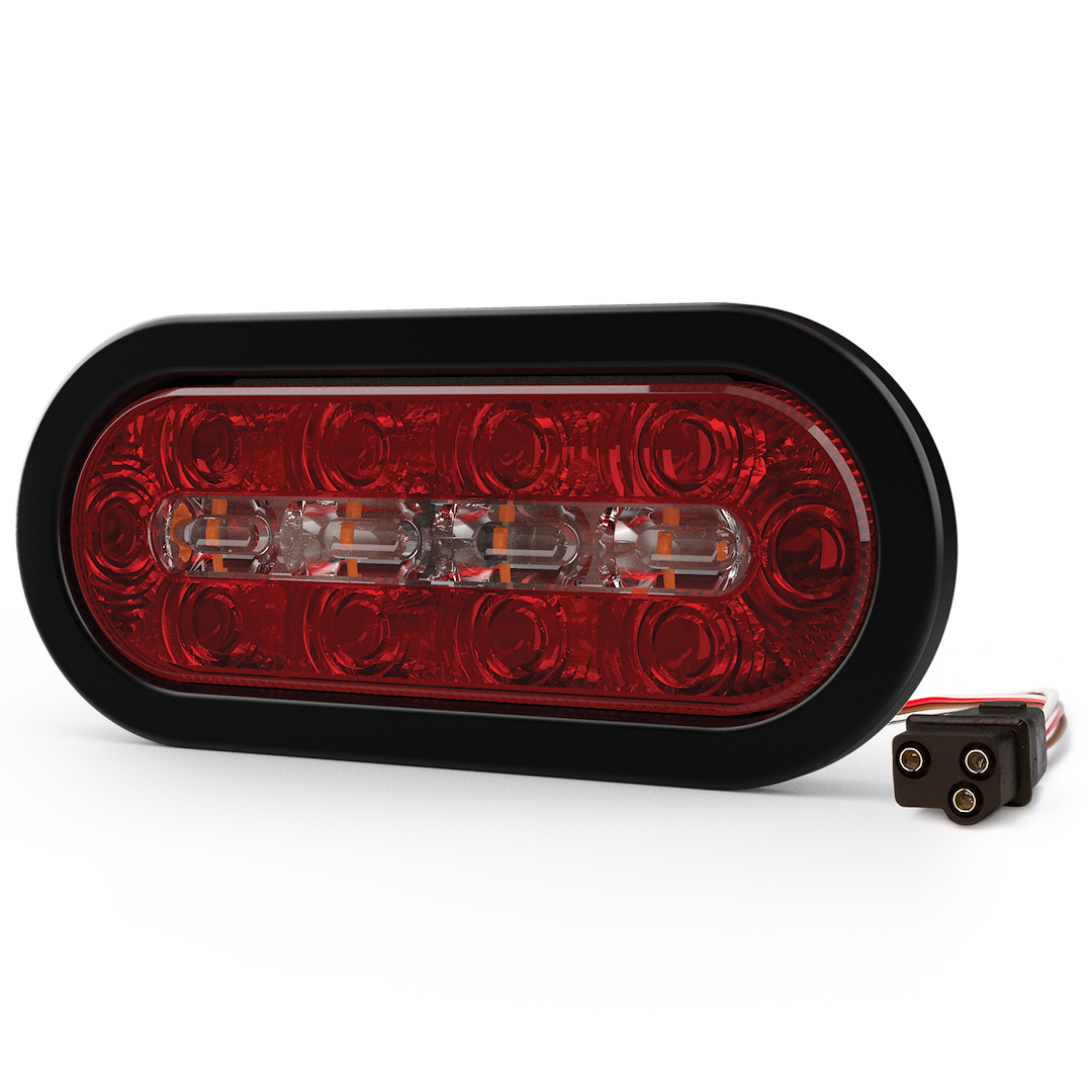 Ecco Elect ED3060AW ED Series Oval Directional Warning Unit