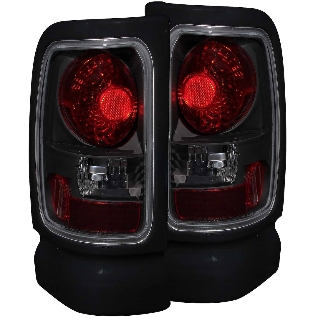 ANZO USA 211170 Dodge Ram Silver Tail-Light Pair, Dark Smoke - image 1
