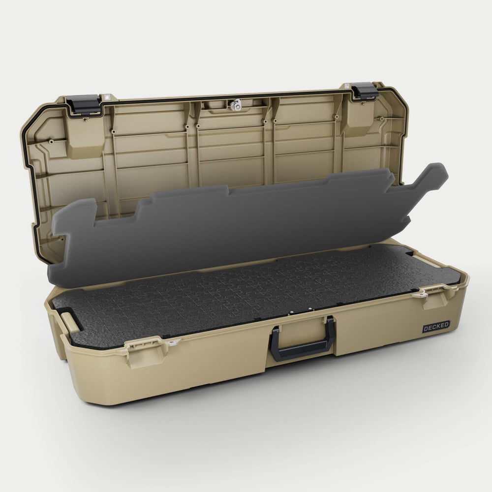 Decked A0031-MANF-TAN Honcho 80 Foam Storage Box